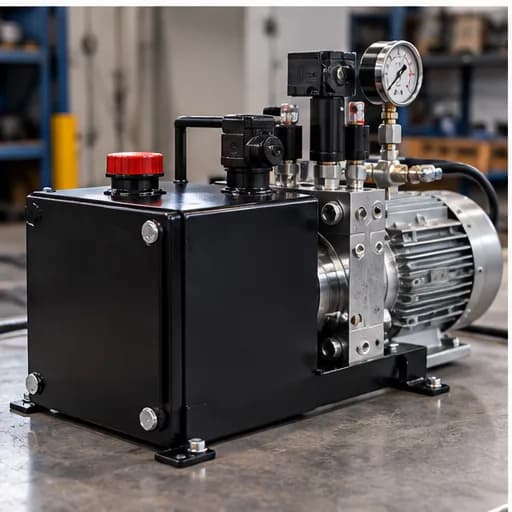 Centrale hydraulique compacte industrielle